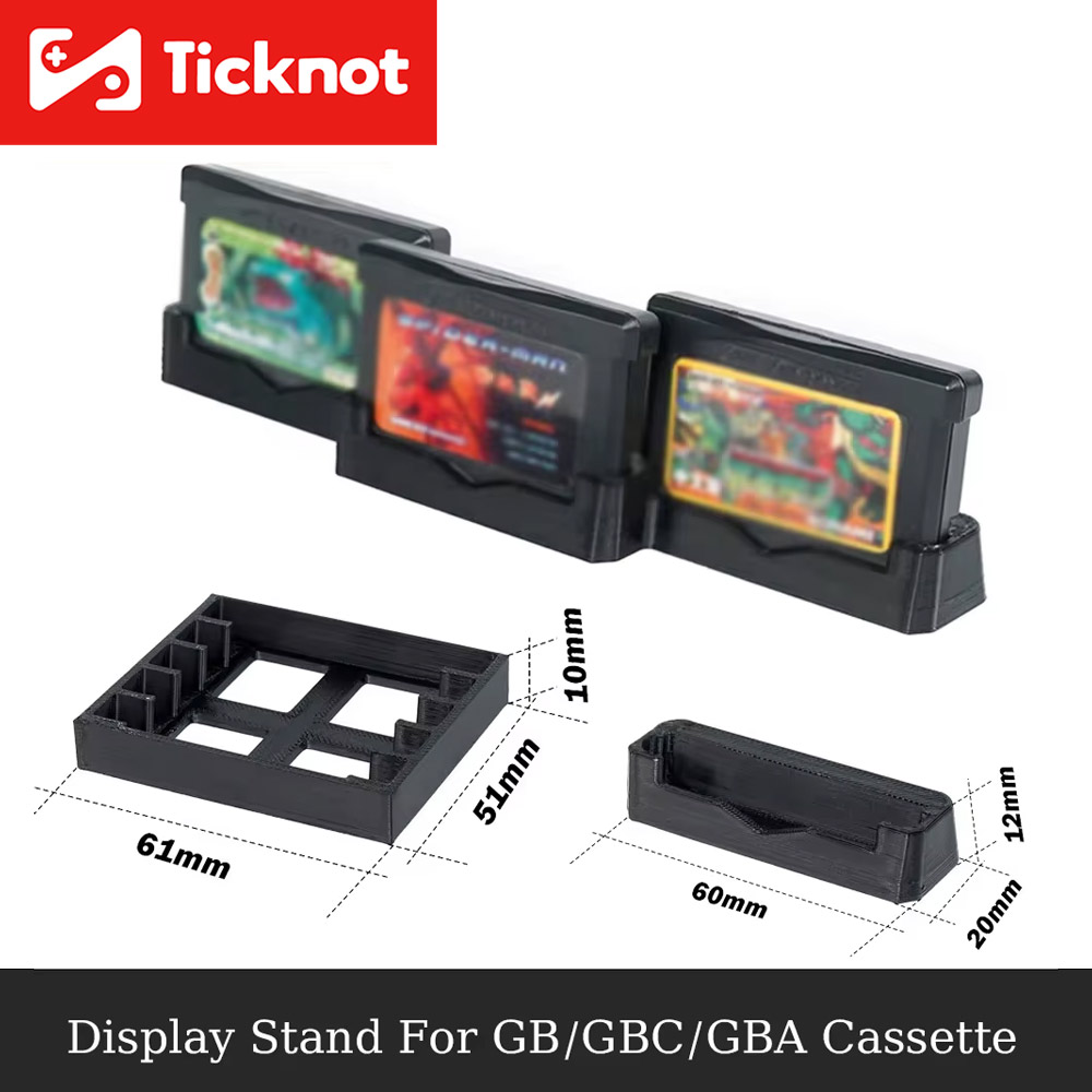 Game Cartridge Case - 3D 프린트 게임 보관 스탠드 브래킷