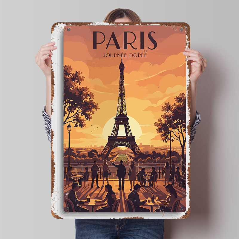 Retro Gaming Paris - 파리 조르네 도레 여행 프린팅 포스터