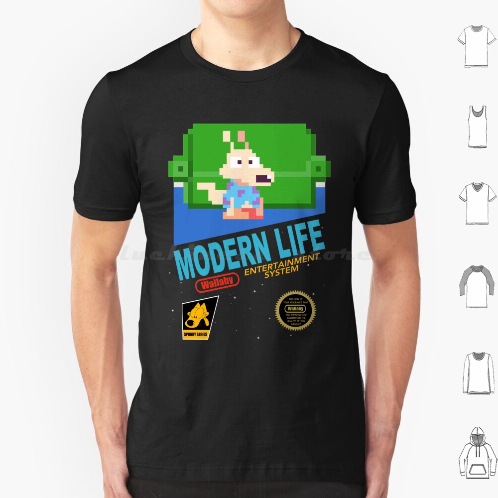 Retro Gaming Life - 모던 라이프 티셔츠 6xl 코튼 쿨