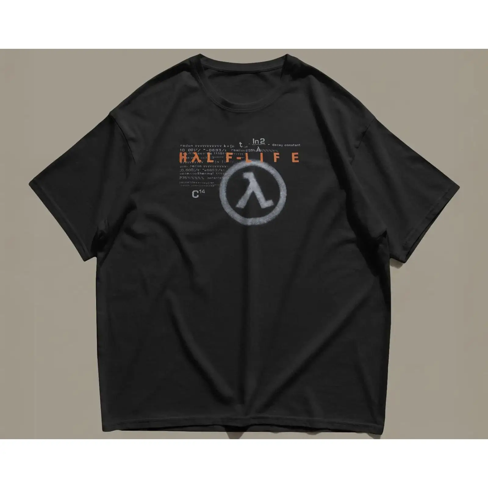 Retro Gaming Life - Half Life 람다 티셔츠 레트로 게이머