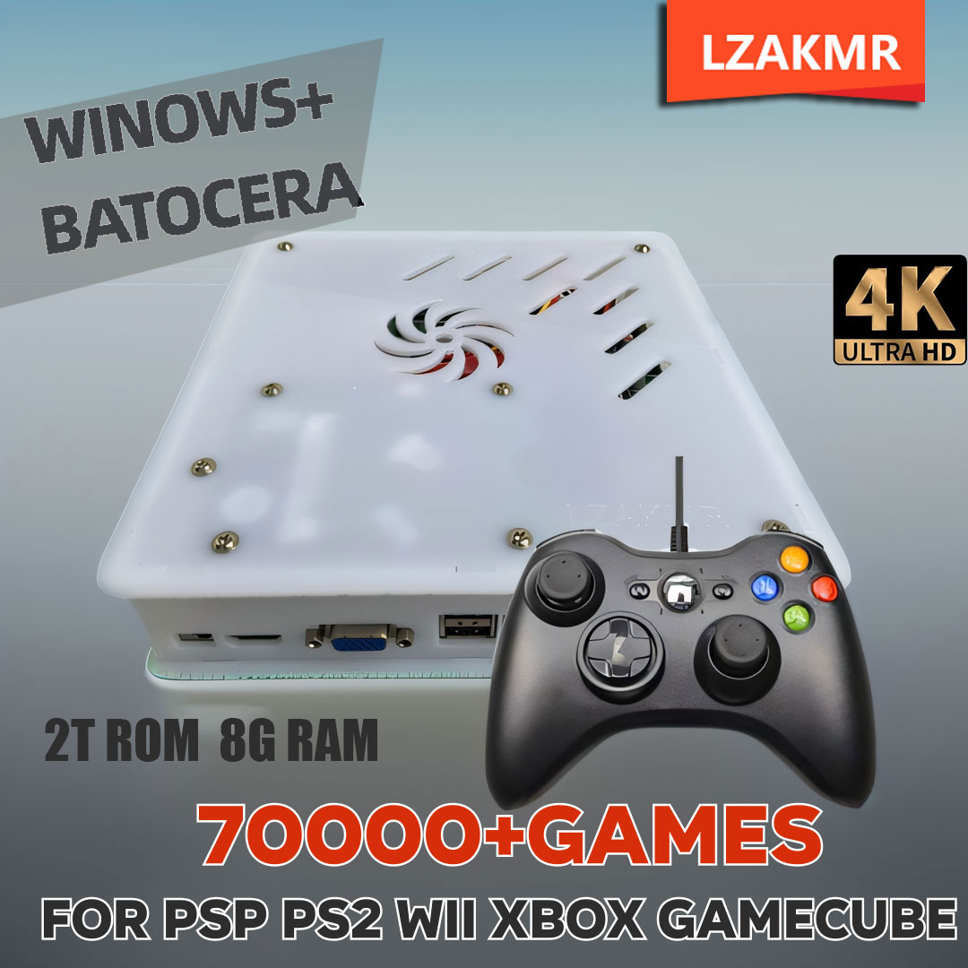 Retro Gaming Batocera - X8 레트로 게임 콘솔 업그레이드된 게임