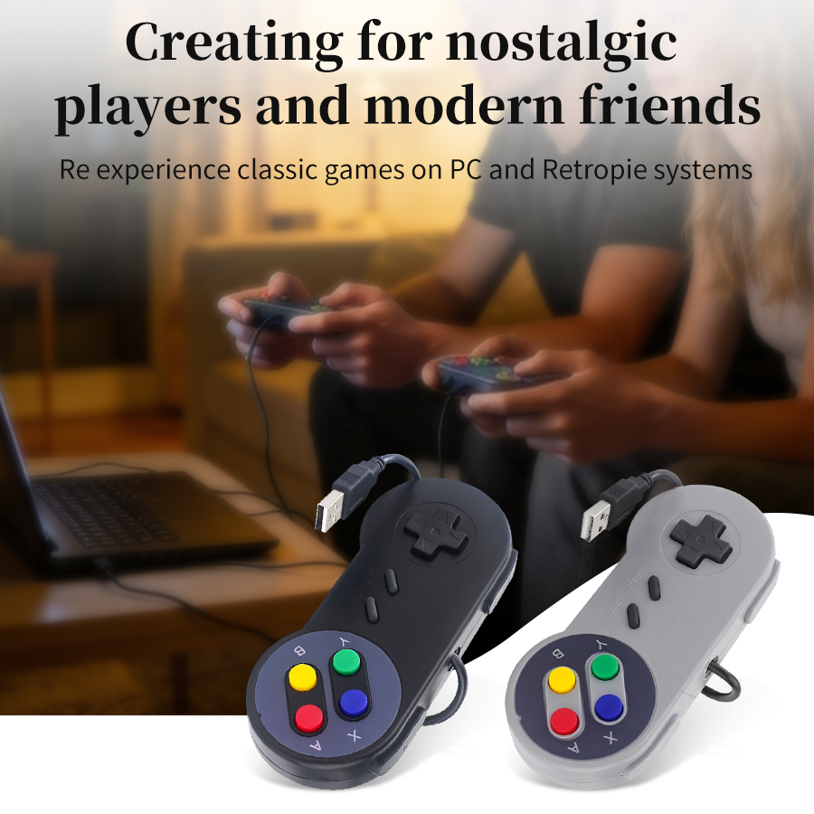 Retro Gaming Raspberry Pi 3 - USB 레트로 게임패드 (PC용 NESPi RetroPie