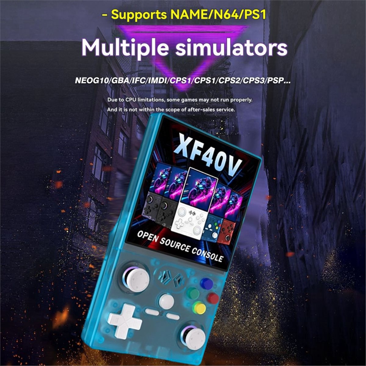 Retro Gaming Console Handheld - A86G NEW XF40V 레트로 휴대용 게임