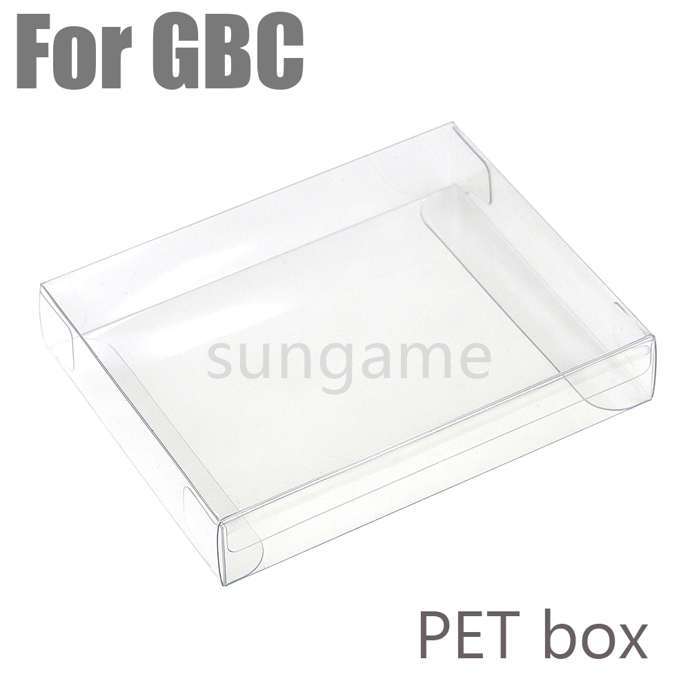 Game Cartridge Case - GBC 플라스틱 게임용 PET 디스플레이 박스