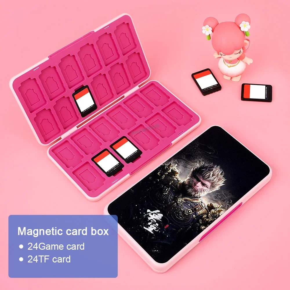 새로운 24in1 게임 카드 케이스 홀더 하드 쉘 보호 - Game Cartridge Case 리뷰 및 가격