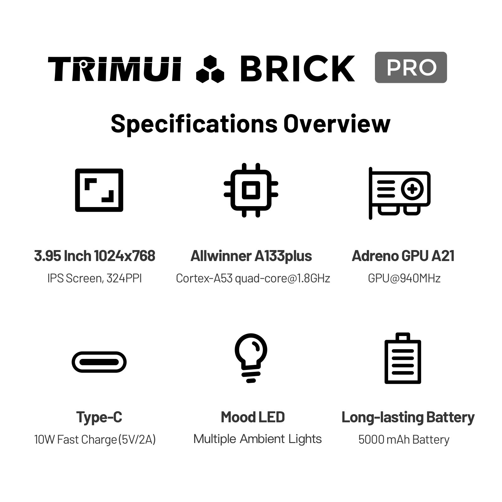 TRIMUI 브릭 프로 TG4040 레트로 휴대용 게임 - Retro Gaming Console Handheld 리뷰 및 가격
