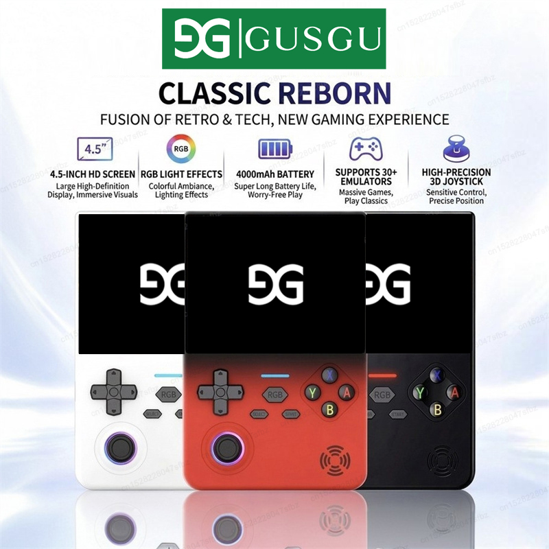 GUSGU H7 오픈 소스 레트로 게임 콘솔 4.5인치 - Retro Gaming Handheld Best 리뷰 및 가격