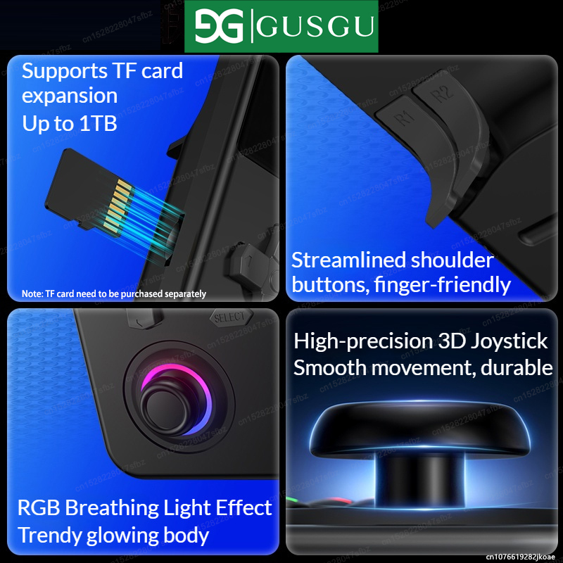 GUSGU H7 오픈 소스 레트로 게임 콘솔 4.5인치 - Retro Gaming Handheld Best 리뷰 및 가격