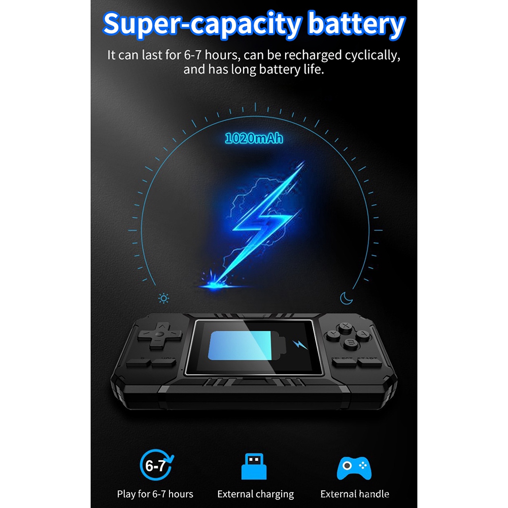 훌륭한! 레트로 휴대용 미니 휴대용 게임 콘솔 8 비트 - Retro Gaming Console Handheld 리뷰 및 가격