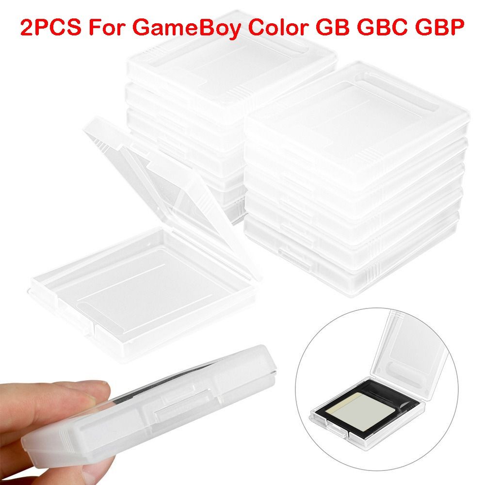 2PCS 플라스틱 게임 카트리지 케이스 투명 하드 쉘  - Game Cartridge Case 리뷰 및 가격