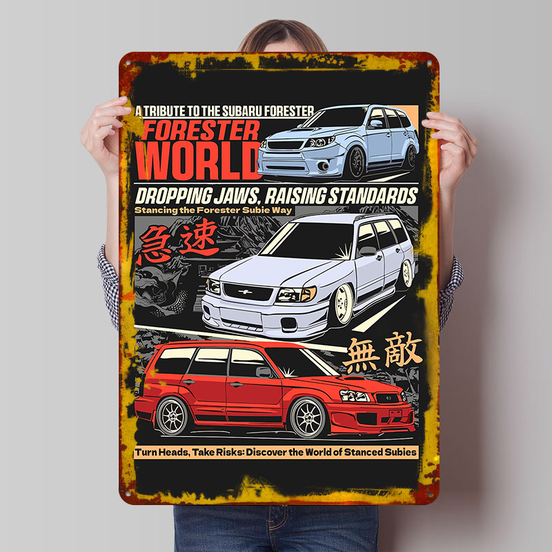 스포츠카 포레스터 월드 메탈 포스터 맞춤형 벽 장식 레 - World Of Retro Gaming 리뷰 및 가격