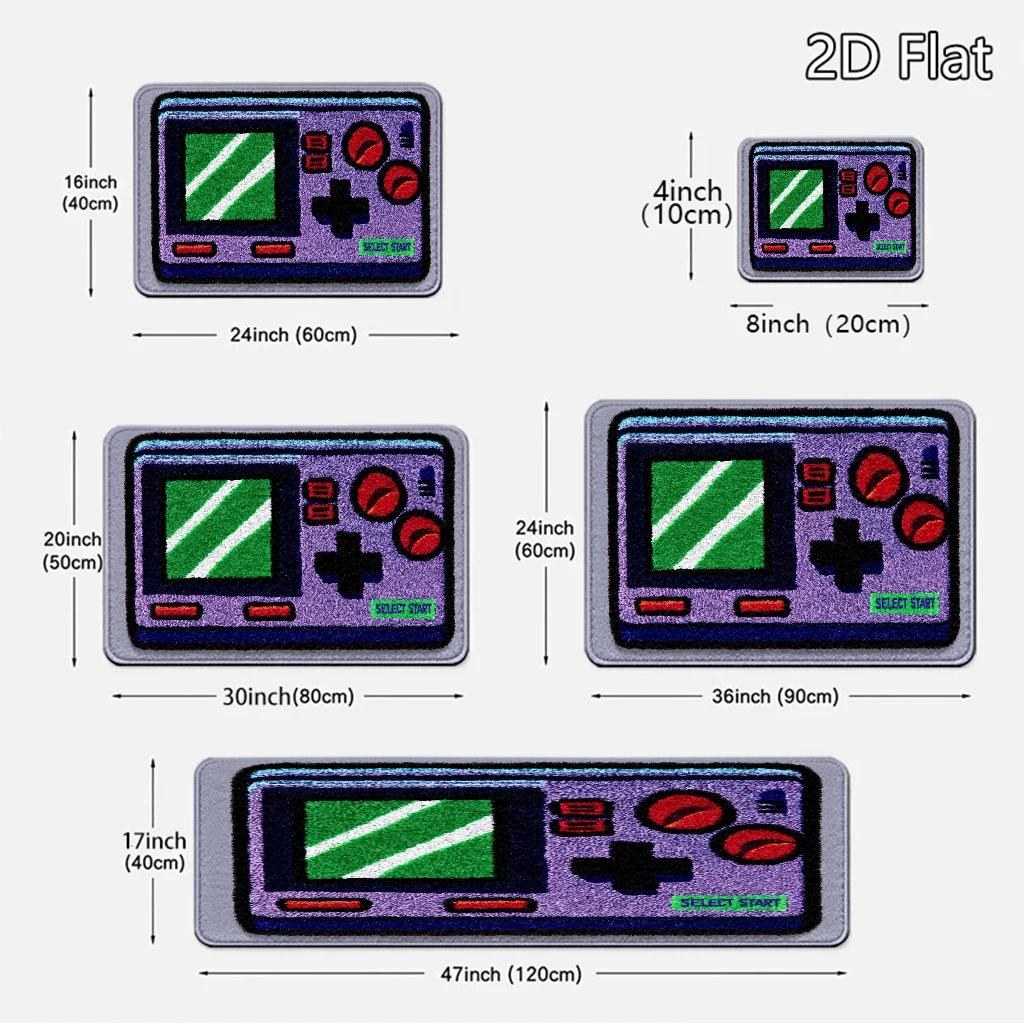 1개, 2D 평면 발매트, 레트로 게임 콘솔 테마 바닥 - Retro Gaming Festival 리뷰 및 가격