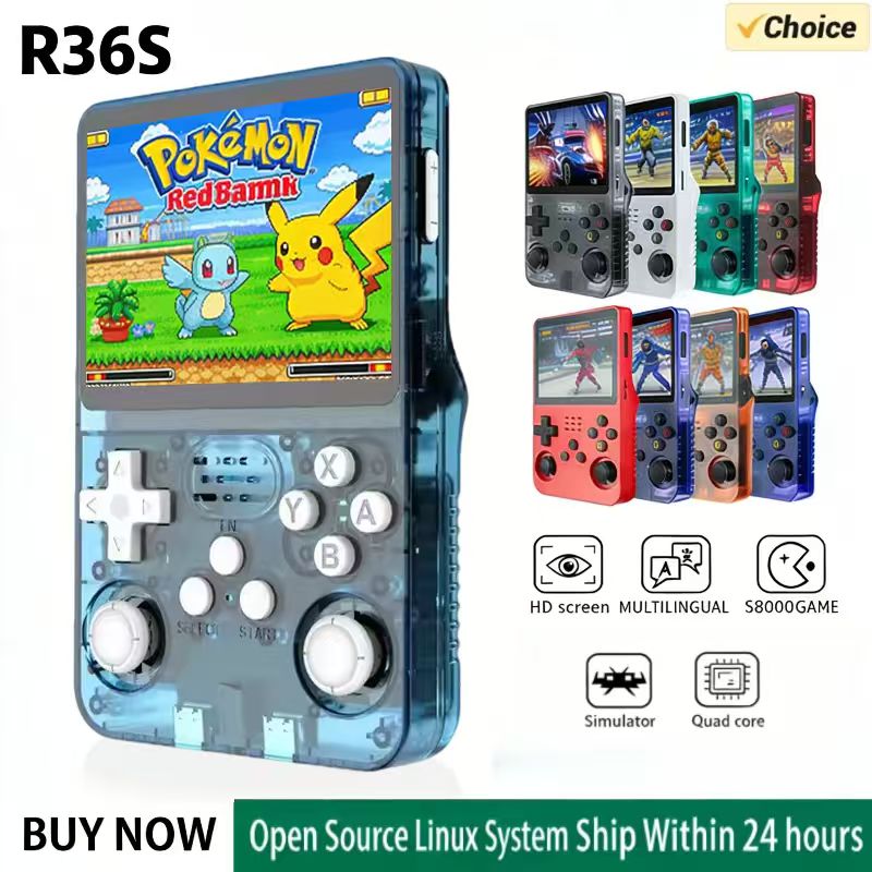 R36S 휴대용 게임 콘솔 ARKOS 시스템 3.5인치 - Retro Gaming Console Handheld 리뷰 및 가격