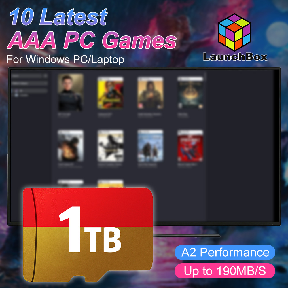 JMachen 1TB 게임 TF 카드, 최신 AAA P - Retro Gaming Windows 리뷰 및 가격