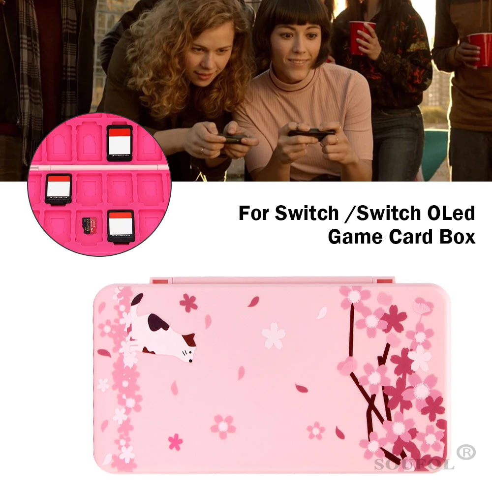 24 in 1 귀여운 자기 게임 카드 보관 케이스 NS - Game Cartridge Case 리뷰 및 가격