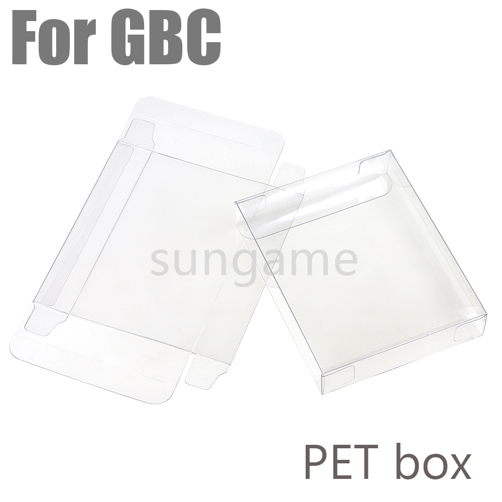 GBC 플라스틱 게임용 PET 디스플레이 박스 3개,  - Game Cartridge Case 리뷰 및 가격
